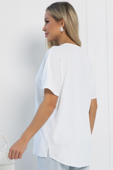 Блуза Морган НЬЮ (молочная) Б12977-16М