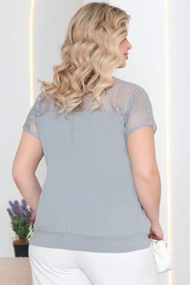 Блуза "Анила" (грей) Б5555
