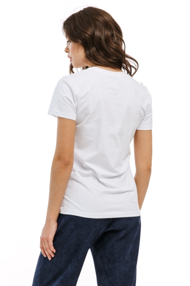 Футболка классическая белая Б2269