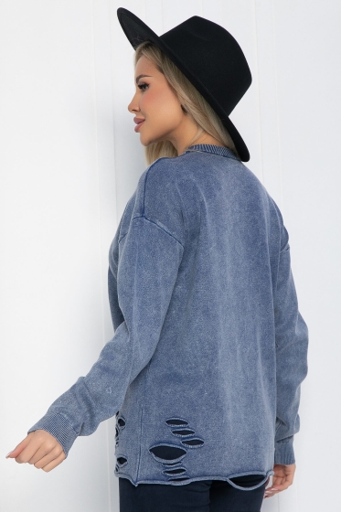 Свитшот Верена (джинс) Б14167-5М