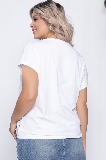 Блуза Лидия (белая) Б10758