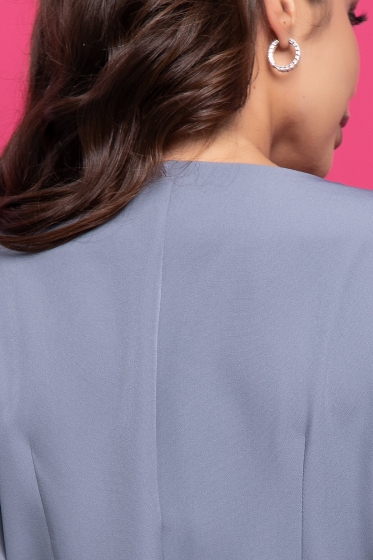 Платье на запахе "Вэнди" (грей) П7345