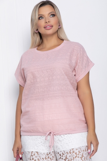 Блуза Лидия (розовая) Б10899