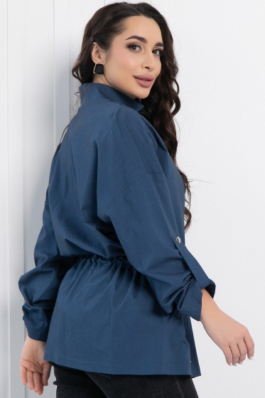 Жакет Эсми (синий меланж) Б12988-44М