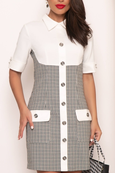 Платье "Токио" (вайт) П4173