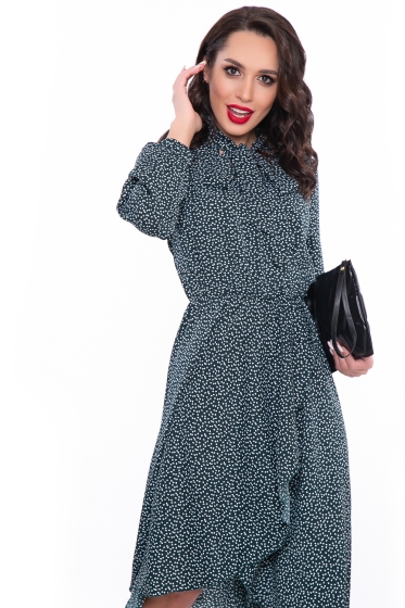 Платье "Мисс Настроение" (грин) П3221