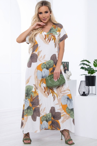 Платье "Вдохновляй!" (вайт) П6061