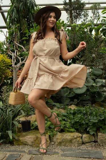 Сарафан Летний ветер (беж) П10431