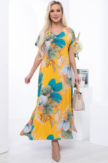 Платье "Вдохновляй!" (желтое) П6062