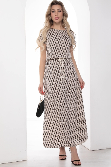 Платье "Мэри" (беж) П10075