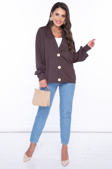 Кардиган "Прайм Тайм" (шоколад) Б2532