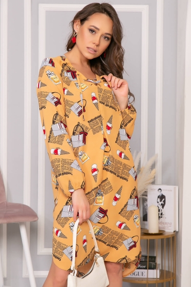 Платье "Алита" (мультиколор) П4994