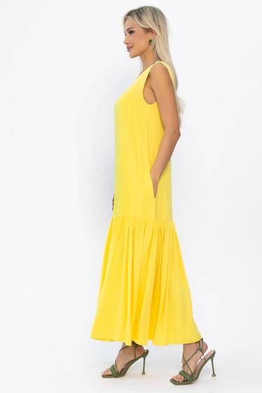 Платье Городской романс (желтое) П13898-21М