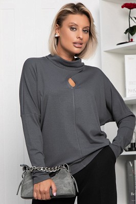 Джемпер Тринити (графит) Б14242-1М