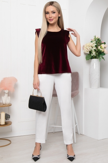 Топ "Лора" (бордо) Б5929